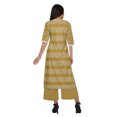 thumbnail image 4 of Moomaya Ensembles Palazzo Décontractés Deux Pièces Imprimés Tenue Ethnique Indienne pour Femmes, 4 of 5
