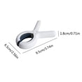 thumbnail image 3 of Cqxid Fixing Clip Under $5 Daily Necessities Store Household Clothespin Multifunctional Sock Clip Pants Clip Storage Non Slip Drying Clothes Traceless Windproof Clip, 3 of 4