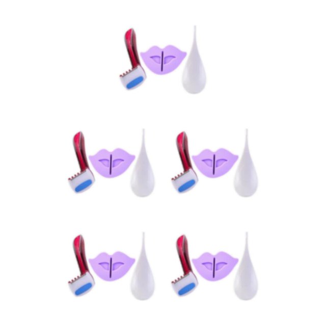 maskred Shaver Shaping Tool for Smooth Pubic Hair and Skin Easy to Beauty lips 5Set