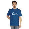 thumbnail image 1 of Inkmeso T-Shirt à Col Rond pour Hommes avec Imprimé Graphique Promoted To Daddy€ pour Papa pour la Première Fois, 1 of 7