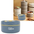 thumbnail image 1 of Bento Lunch Box, Stainless Steel Bento Container with Lid Large Capacity Thermal Lunch Box Leakproof Bento Lunch Box Container Kids Food Jar for Adults, 1 of 7