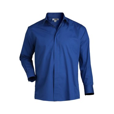 EDWARDS MEN'S CAFE SHIRT-LONG SLEEVE