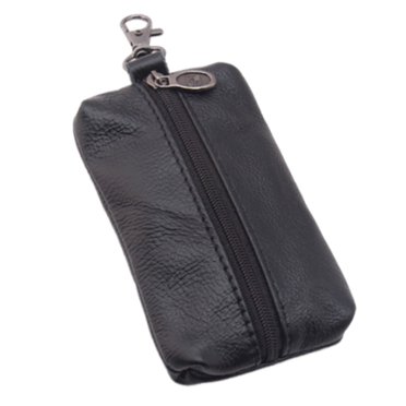Mini Porte-Monnaie à Fermeture Éclair en Cuir Vintage, Format Compact Assurant un Transport Facile, Double Fermeture Éclair pour un Rangement Sécurisé et Organisé, Design Rétro Classique Convenant à Tous les Âges, Polyvalent