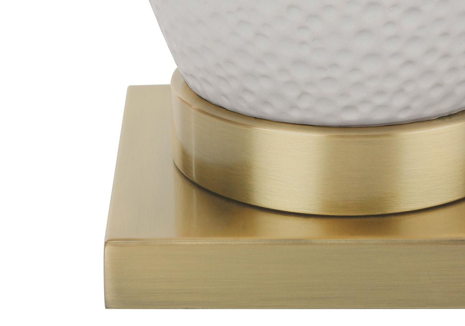 Monarch Specialties Lighting, 26"h, Table Lamp, White Ceramic, Ivory / Cream Shade, Transitional