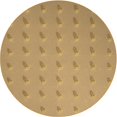 thumbnail image 1 of Ahgly Tapis Rond Lavable en Machine Intérieur Transitionnel Orange, 3 Pieds Rond, 1 of 7