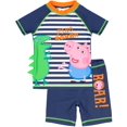 thumbnail image 1 of Peppa Pig Boys Blue 2 Piece Swim Set, 1 of 6
