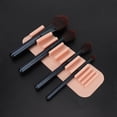 thumbnail image 3 of Makeup Brush Holder, Makeup Brushes Holder Makeup Brush Cleaner Pad Stand Soft Makeup Brush Cleaner, Beauty Brush Rack Bedroom Bathroom Kitchen For Home Use Pink,Dark Red, 3 of 8