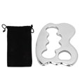 thumbnail image 2 of Gua Sha Board, Relieve Soreness Stainless Steel Gua Sha Sculpting Tool With Storage Bag For Legs, 2 of 8