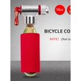 thumbnail image 4 of WEST BIKING Mini Bicycle Pump Aluminum MTB Bike CO2 Inflator for Basketball, 4 of 9