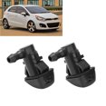 thumbnail image 1 of Windshield Washer Nozzle, Sturdy 986303X900 Black Practical Wiper Spray Jet High Efficiency 2pcs  for Car Replacement for  Rio 2011-2016, 1 of 7