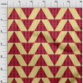 thumbnail image 2 of oneOone Viscose Chiffon Fabric Stripe|Diamond & Triangle Geometric Decor Fabric Printed BTY 42 Inch Wide, 2 of 4
