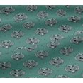 thumbnail image 5 of oneOone Tissu Jersey Viscose Imprimé Visage Animal BTY 60 Pouces de Large, 5 of 5