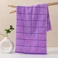 thumbnail image 2 of Btomtd 35X90cm Household Towel Absorbent Bath Gift Towels, Purple, 2 of 6