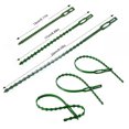 thumbnail image 2 of Unatoiry 50pack/lot Garden Belt Strong And Durable Support For Plants Long Lasting green 11cm 1Set, 2 of 6