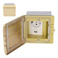 thumbnail image 4 of IP55 Waterproof & Dustproof Embedded Floor Power Socket - 16A 2500W, Premium Brass & PC Flame Retardant Construction, Space-Saving Recessed Design for Office, Hotel, Mall, Home & Commercial Use with, 4 of 6