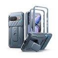 thumbnail image 1 of Dexnor for Google Pixel 9 Case with Slide Camera Cover & Built-in Screen Protector & Heavy-Duty Kickstand,Full-Body Protective Cover Rugged Bumper Cases for Pixel 9 2024, Blue, 1 of 8