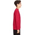 thumbnail image 2 of Youth Zone T-Shirt à Manches Longues Performance - Rouge SPORT - TP, 2 of 3