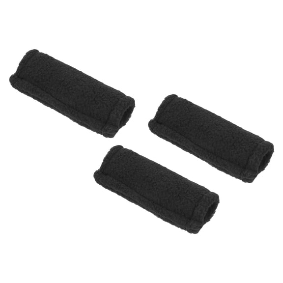 Unique Bargains Billiard Cue Cleaner Pool Cue Shaft Burnisher Cleaning Tool Towel Cloth, Black 3 Pack