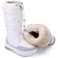 thumbnail image 4 of DAMAIE Bottes d'Hiver Imperméables pour Femmes, Doublées de Fourrure, Bottes de Neige Givrées, 4 of 7