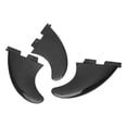 thumbnail image 4 of Longboard Fin, 3 Pcs/ensemble Fin de Planche de Surf en PVC Thruster Fin Paddle Board Fin Construction Robuste, 4 of 8
