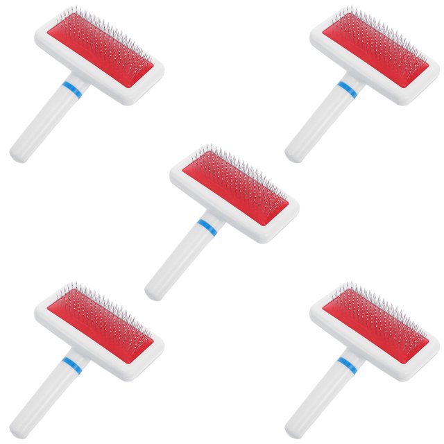 HEATSHAKING 5Set Pet Grooming Tool Plastic Cat And Dog Brushes Options