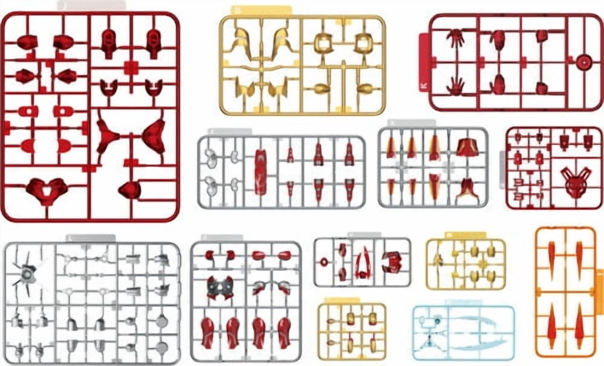 Blokees Marvel Infinity Saga Classe Champion 01 Iron Man MK85, Maquette à Construire, 14 ans+