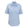 thumbnail image 1 of Ed Garments Women's Short Sleeve Performance Navigator Shirt, BLUE, Small, 1 of 1