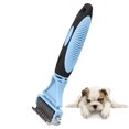thumbnail image 1 of REK Pet Comb Dog Grooming Comb Double Stainless Steel Knotting Comb Rake Comb Cat Knotting Hair Removal Comb, 1 of 5