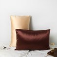 thumbnail image 4 of Luxury Pure Mulberry Silk Pillowcase 32 Momme Drape Collection Neutrals, 4 of 8