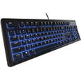 thumbnail image 1 of SteelSeries - Apex 100 Gaming Keyboard - Membrane Switches - Black, 1 of 5