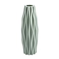 thumbnail image 1 of VogueV Unbreakable Glass Vase - Modern Floor Decor for Fresh/Fake Flowers Green, 1 of 1