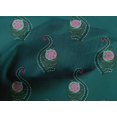 thumbnail image 4 of oneOone Cotton Poplin Fabric Leaves & Floral Block Printed Craft Fabric BTY 56 Inch Wide, 4 of 4