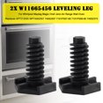 thumbnail image 1 of 2X W11665456 Leveling Leg For Maytag Chef Jenn-Air Range Wall Oven, 1 of 12