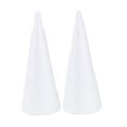 thumbnail image 2 of simhoa Foam Cone Craft DIY Craft Material Party Supply Accessories Table Centerpiece 350mm 2Pcs, 2 of 8