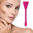 thumbnail image 2 of Unique Bargains 2 Pcs Multifunctional Facial Mask Brush Rose Red, 2 of 5