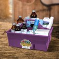 thumbnail image 4 of Little Giant DuraTote Box Organizer w/ 2 Compartment & Grip Handle, Purple, 4 of 12