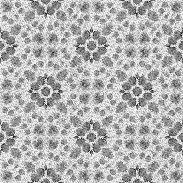 Ahgly Company Machine Washable Indoor Square Transitional Gray Area Rugs, 8' Square