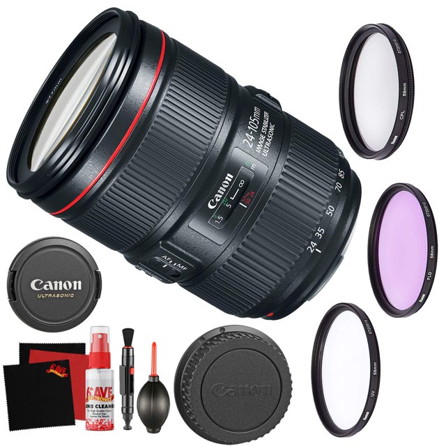 Canon EF 24-105mm f/4L is II USM Ensemble d'Accessoires pour Objectif Modèle International