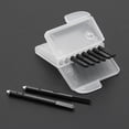 thumbnail image 1 of Peahefy Hearing Aid Guards,8Pcs/Box Disposable Hearing Aid Protection Earwax Guards Filters Hearing Assistance Black, 1 of 8