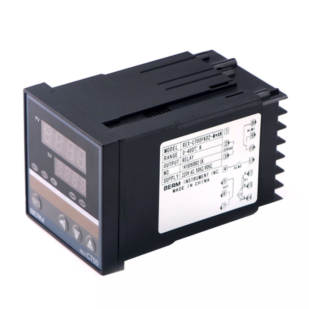 Labymos REX-C700FK02-M*AN Intelligent Temperature Controller Digital Display 0-400℃ K Type Relay Output