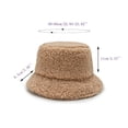 thumbnail image 3 of LSLJS Ladies Winter Bucket Hat Cute and Warm Caps Hunting Fishing Hat, 3 of 6