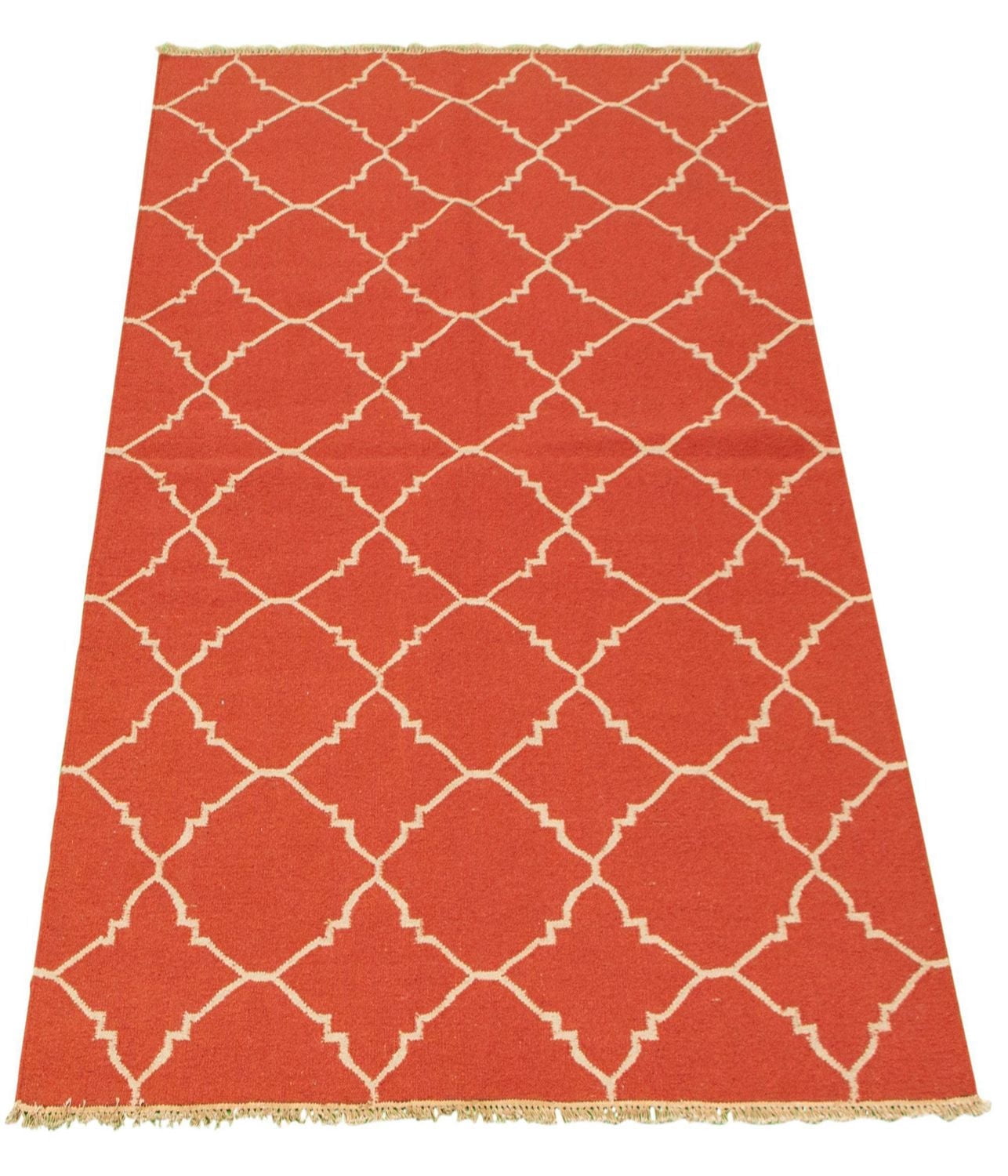 ECARPETGALLERY Tapis Fait à la Main pour Salon, Salle à Manger et Chambre à Coucher Transitionnel Collection Ankara 5'2" x 7'9" en Brun