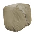thumbnail image 2 of koolsoo Golf Cart Cover Waterproof Zipper Buggy Sun Protector Rain Cover Khaki, 2 of 9