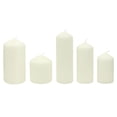 thumbnail image 3 of Mainstays Unscented Pillar Candle Set, 3 of 6