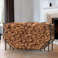 thumbnail image 4 of FT Firewood Rack for Fireplace Fire Wood Holders Wood Storage Heavy Duty Metal Log Rack Outdoor Indoor Adjustable Fire log Rack, 4 of 7