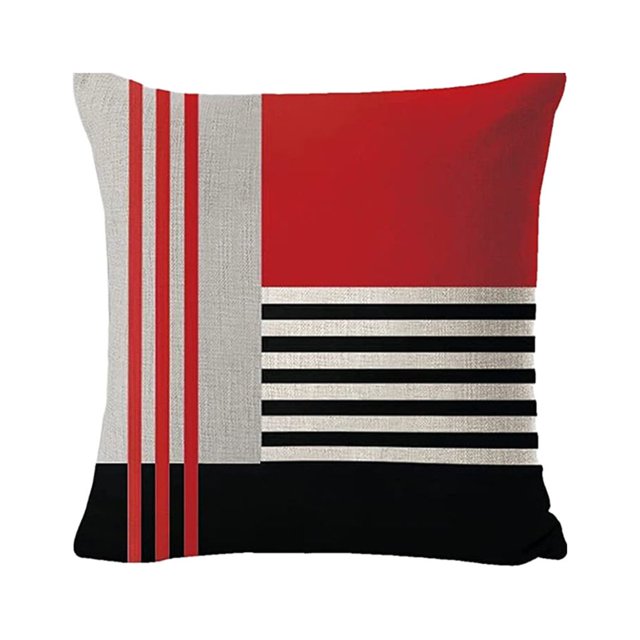 ZheElen Taie d'Oreiller Résistante aux Rides en Polyester pour Canapé Housse de Coussin Décorative Durable et Facile d'Entretien W0081-7