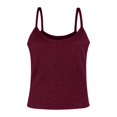 thumbnail image 5 of Lixiuxyad Ribbed Tank Tops For Women Women Spaghetti Strap Scoop Neck Ribbed Tank Tops Slim Fitted Cotton Camisole Basic Sleeveless Layering Shirts, 5 of 5