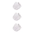 thumbnail image 1 of QualitChoice Simple Design Solid Color False Collar Formal Fashion Chiffon Fake Half Shirt Decorative Detachable Lapel Clothing Decor White Stand 3PCS, 1 of 6