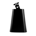 thumbnail image 1 of Yeacher 6-inch Metal Cowbell Percussion Drum Accessory, 1 of 5