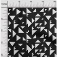 thumbnail image 1 of oneOone Polyester Lycra Fabric Triangle Geometric Print Fabric BTY 56 Inch Wide, 1 of 5